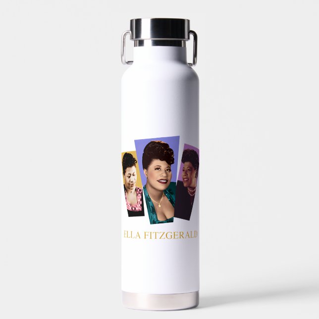 Ella Fitzgerald Trinkflasche (Vorne)