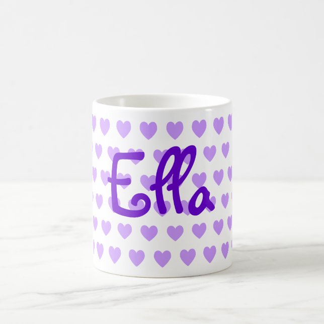 Ella in Lila Kaffeetasse (Mittel)