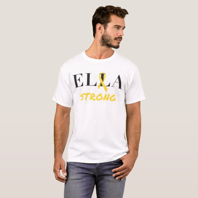 Ella Strong Design T-Shirt (Vorne ganz)