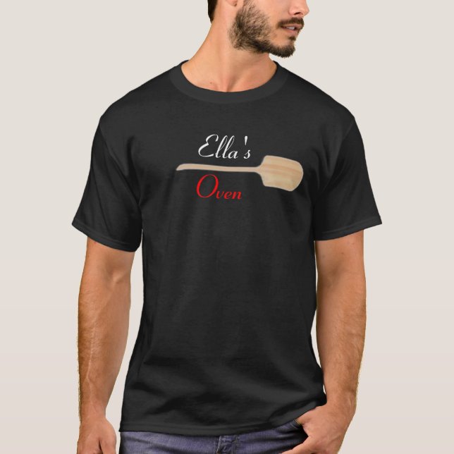 Ellas Ofen-Pizza T-Shirt (Vorderseite)