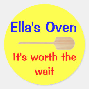 Ella's Oven Runder Aufkleber