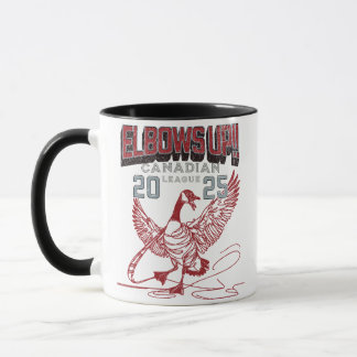 Ellbogen auf! Kanada Goose Canadian Hockey Culture Tasse