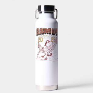Ellbogen auf! Kanadische Liga Kanada Gänse Trinkflasche