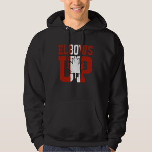 Ellbogen hoch Kanada Hoodie