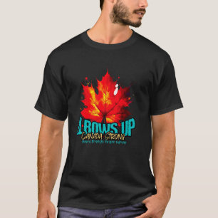 Ellbogen hoch Kanada Stark wo Stärke herrscht Supr T-Shirt