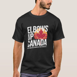 Ellbogen hoch Kanada Verwechseln Sie Freundlichkei T-Shirt