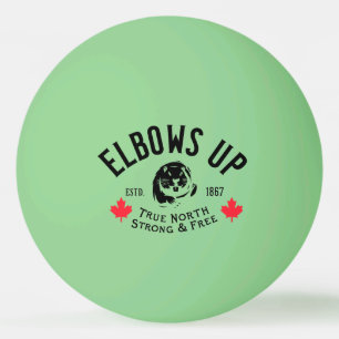 Ellbogen hoch! Ping-Pong-Bälle Tischtennisball