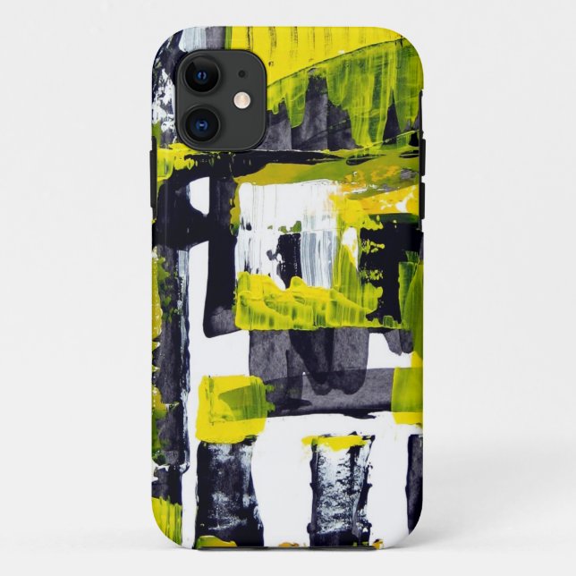 Elle-abstract-010-1620-Original-Abstract-Art-untit Case-Mate iPhone Hülle (Rückseite)
