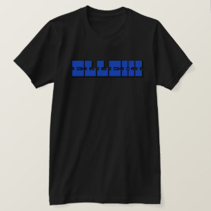 Elleki Bold (blau/schwarz) T-Shirt