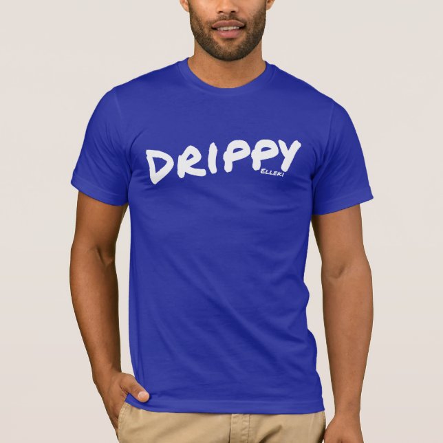 Elleki Drippy (White) T - Shirt (Vorderseite)