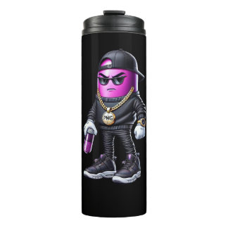 Elleki - Lila Pillenmann Thermosbecher
