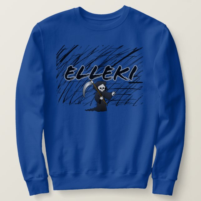Elleki Sensenmann Sweatshirt (Design vorne)