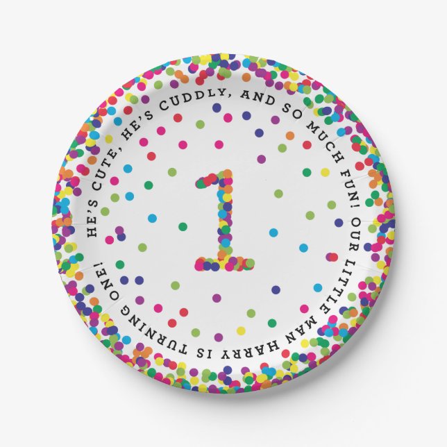 Ellen Gewohnheit 7" Teller (Vorderseite)