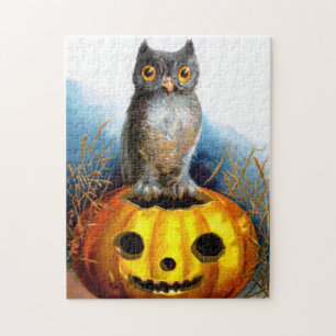 Ellen H. Clapsaddle: Halloween-Eule Puzzle