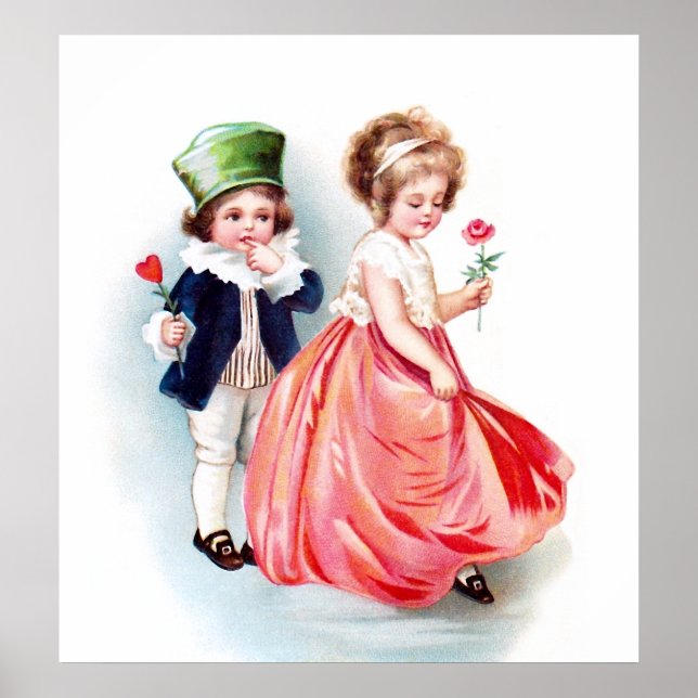 Ellen H. Clapsaddle: Ich Liebe meine Liebe Poster (Vorne)
