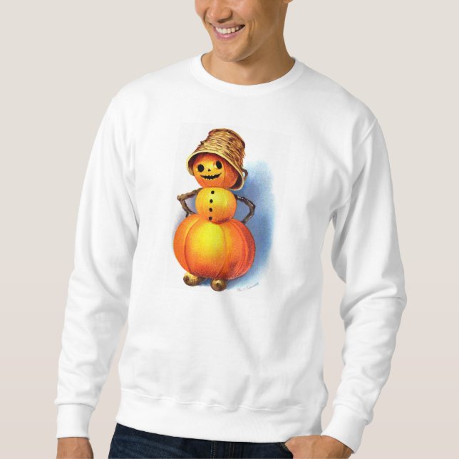 Ellen H. Clapsaddle: Lustiger Kürbis-Charakter Sweatshirt (Vorderseite)