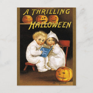 Ellen H. Clapsaddle: Spannendes Halloween Postkarte