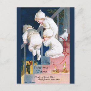 Ellen H. Clapsaddle: Weihnachtskinder Feiertagspostkarte