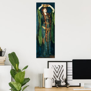 Ellen Terry as Lady Macbeth von John Singer Sargen Poster