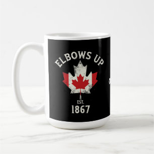 Ellenbogen hoch Kanada seit 1867 Stolz kanadisch V Kaffeetasse