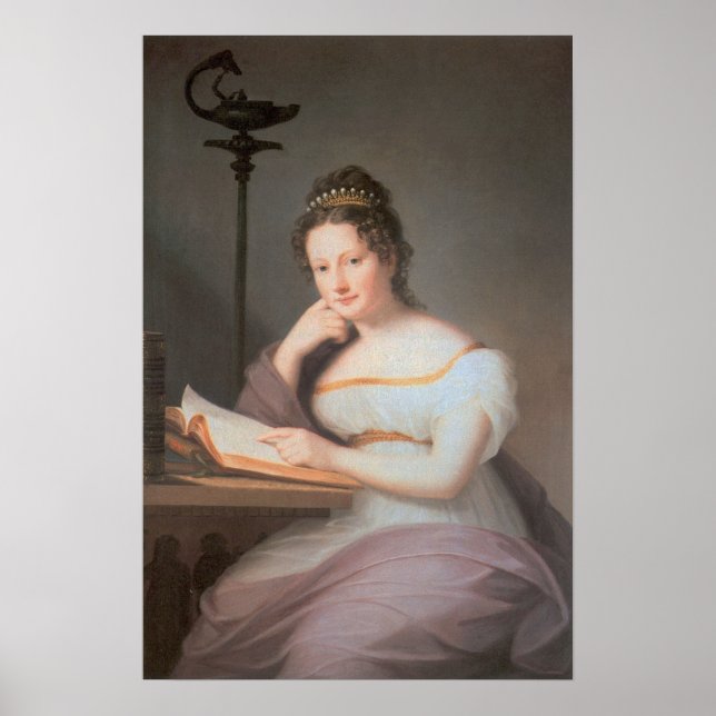 Ellenrieder - Amalie Von Baden Poster (Vorne)