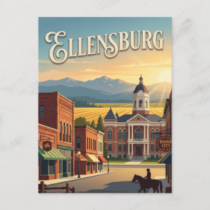 Ellensburg, Washington Postkarte