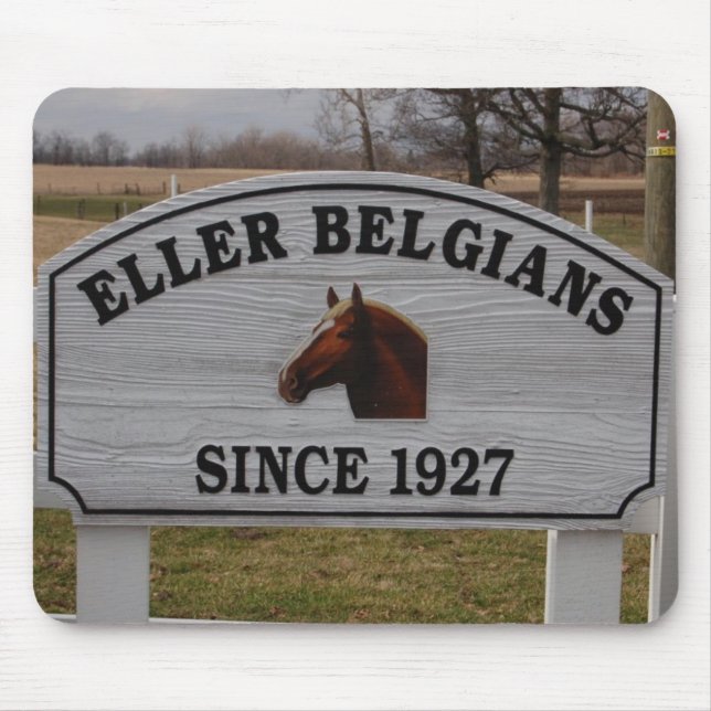Eller Belgier Mousepad (Vorne)