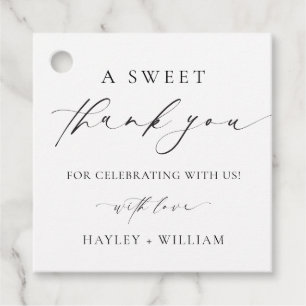 Ellesmere A Sweet Danke Geschenkanhänger