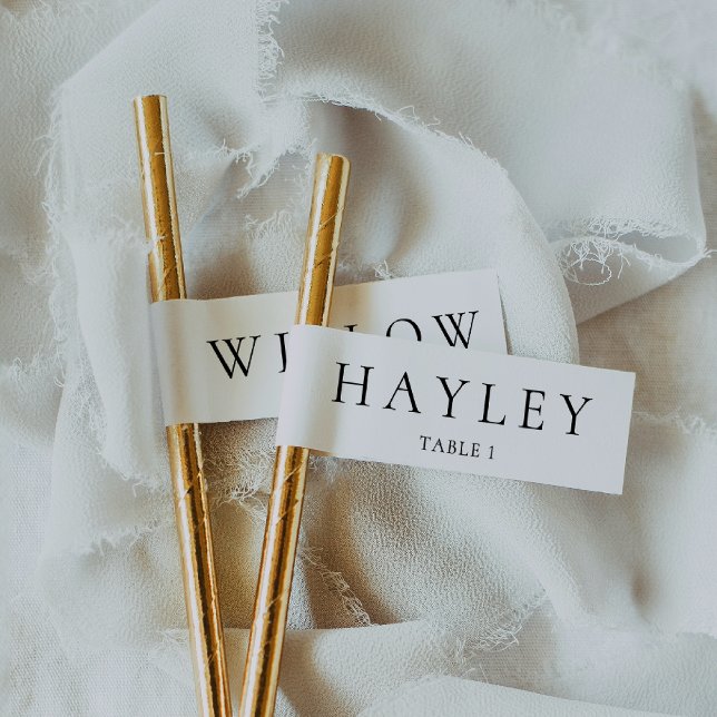 Ellesmere Escort Card Straw Flags Drink Tags Aufkleber (Von Creator hochgeladen)