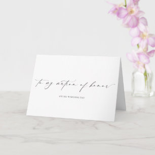 Ellesmere Für Meine Trauzeugin Am Hochzeitstag Karte