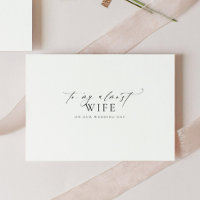 Ellesmere für meinen fast Ehefrau Hochzeitstag