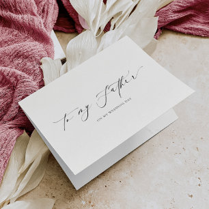 Ellesmere für meinen Vater Hochzeitstag Karte