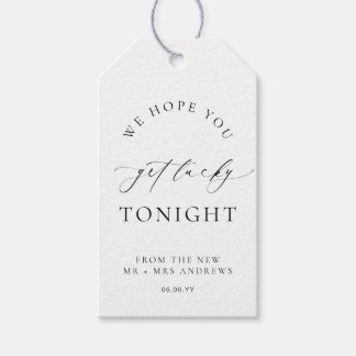 Ellesmere Get Lucky Tonight Lottery Ticket Wedding Geschenkanhänger
