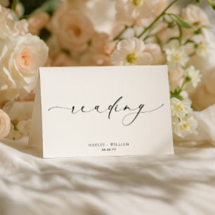 Ellesmere Hochzeitslesebuch Dankeskarte