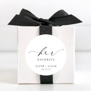 Ellesmere Ihr Favorit Favorit Klassischer Rund Sti Runder Aufkleber