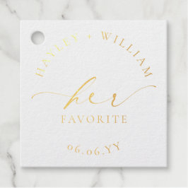 Ellesmere Ihr Favorit Geschenkanhänger