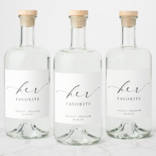 Ellesmere Ihr Lieblingsfavorit Alkoholflaschenetikett
