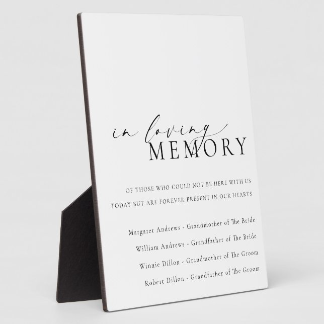 Ellesmere in Love Memory Wedding Fotoplatte (Seite)