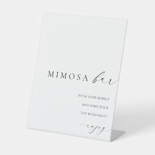 Ellesmere Minimalistisch Mimosa Bar Sockelschild