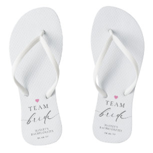 Ellesmere Minimalistisch Team Bride Flip Flops