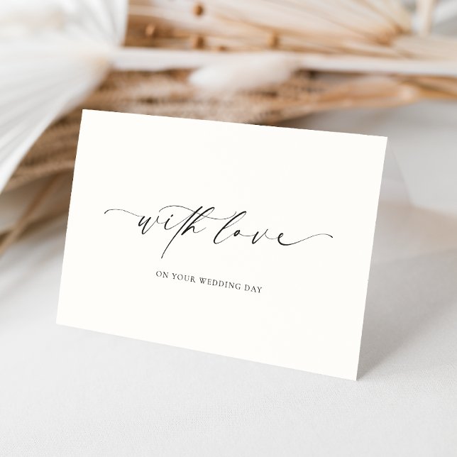 Ellesmere mit Liebe am Hochzeitstag Karte (Von Creator hochgeladen)