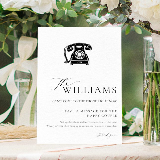 Ellesmere Modern Minimal Audio Guestbook Poster (Von Creator hochgeladen)