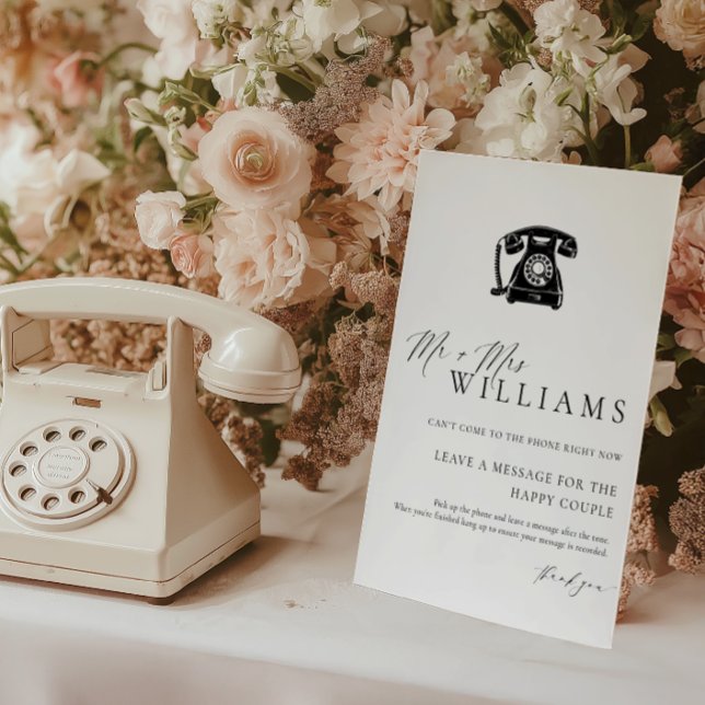 Ellesmere Modern Minimal Audio Guestbook Poster (Von Creator hochgeladen)