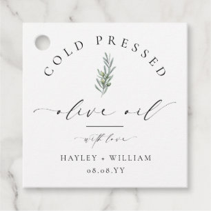 Ellesmere Olivenöl Geschenkanhänger