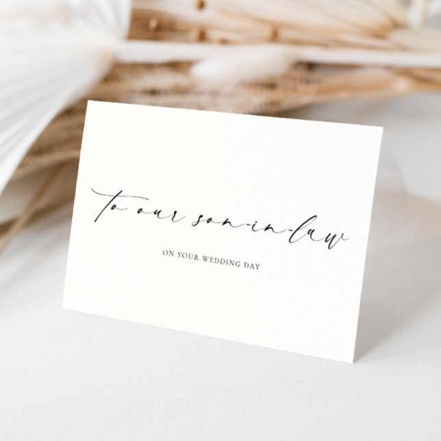 Ellesmere Our My Son-In-Law Wedding Day Karte (Von Creator hochgeladen)