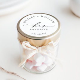 Ellesmere Sein Favorit Runder Aufkleber