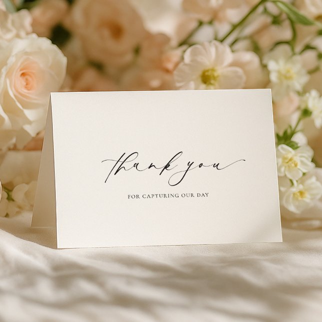 Ellesmere Vielen Dank, Fotograf Wedding Day Karte (Von Creator hochgeladen)