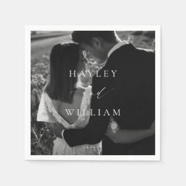 Ellesmere Wedding Foto Serviette