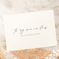 Ellesmere zum Tag der Hochzeit meines Schwiegersoh