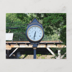 Ellicott City, Maryland Clock Postkarte